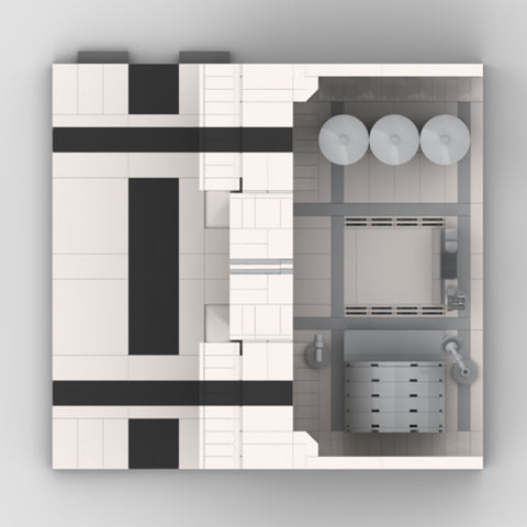 MOC-117078 Military Modular Medical Room Building Blocks