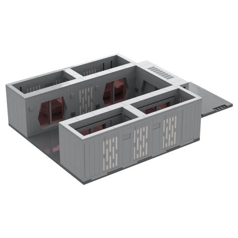 MOC-97479 Sci-fi Space Wars Modular Prison Model